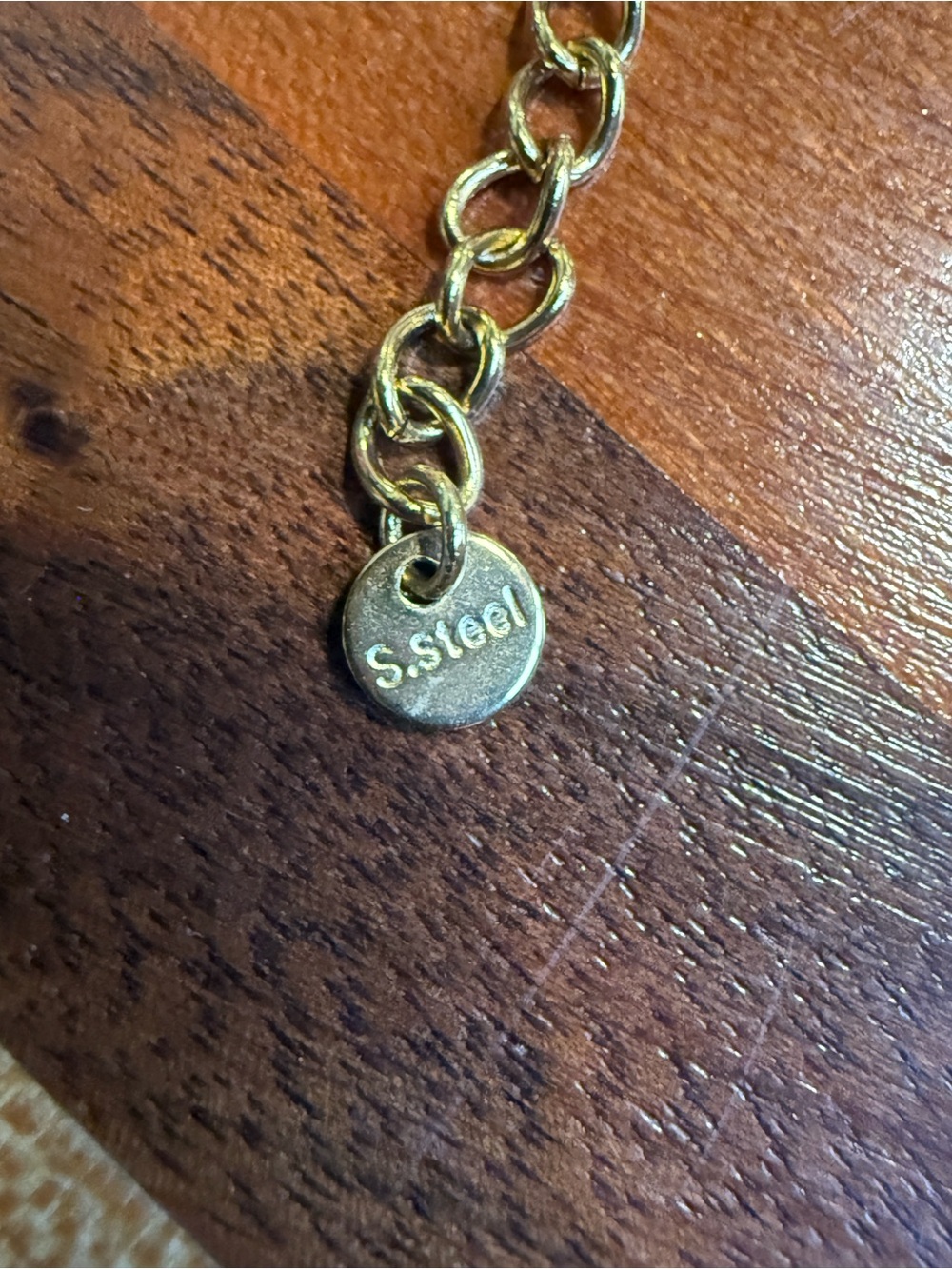 Gold Cherry & Strawberry Charm Necklace in Red and Green - Picture 5 of 5